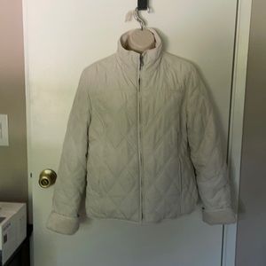 Weatherproof reversible quilted jacket